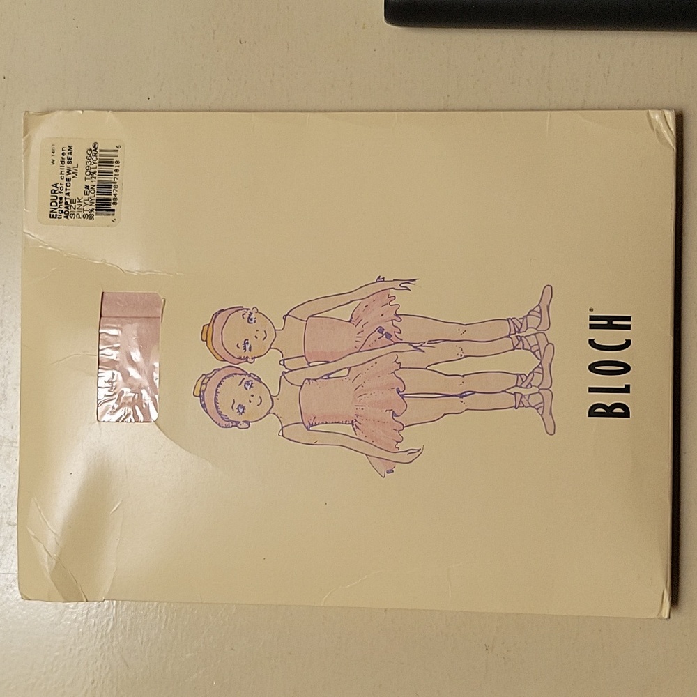 Bloch tights stirrups